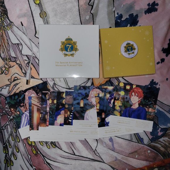 Uta no Prince-sama Play Button Musical Pin Badge - Picture 1 of 12